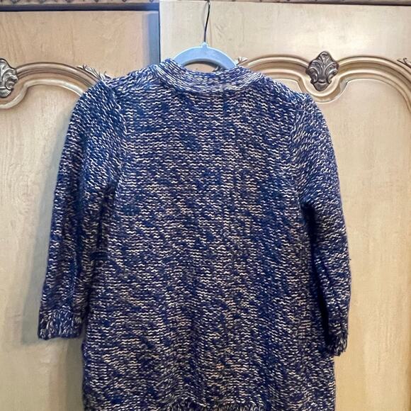 Sparrow Cardigan Fringe Cable Knit Open Front Sweater XS - Picture 2 of 6